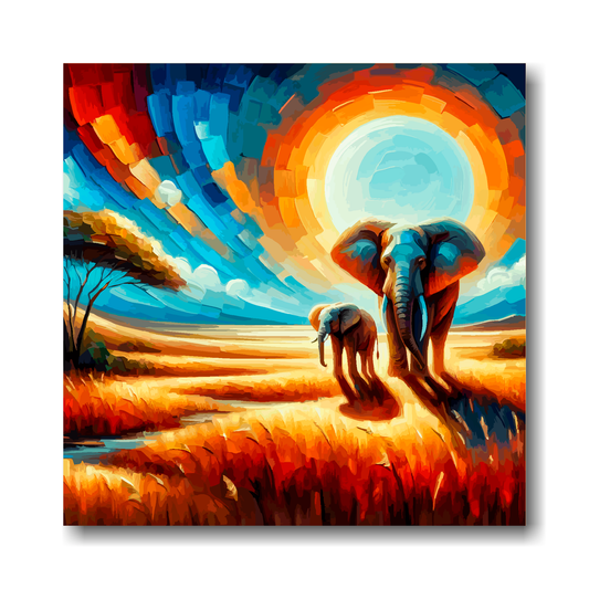 Elephant Abstract